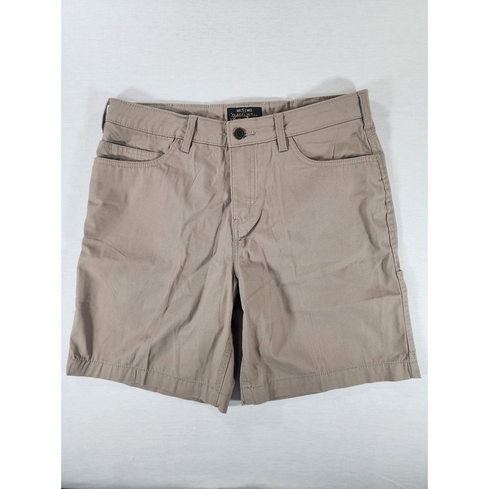 Noble‎ Outfitters Work Shorts Womens 10 Utility Khaki Cotton Canvas Gorpcore Tan